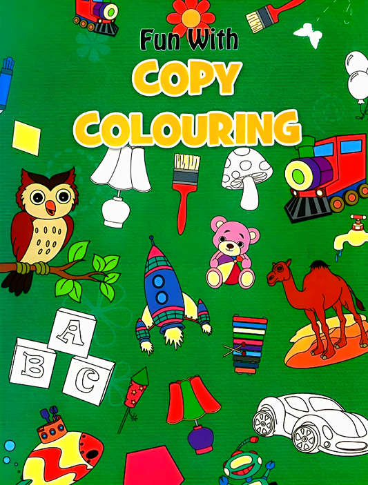 Fun With Copy Colouring (Green)*