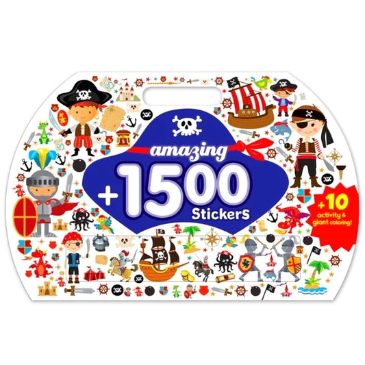 Amazing 1500+ Stickers & Activity (Pirates)