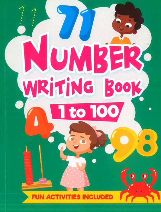 71 Number Writing Book (1 To 100)