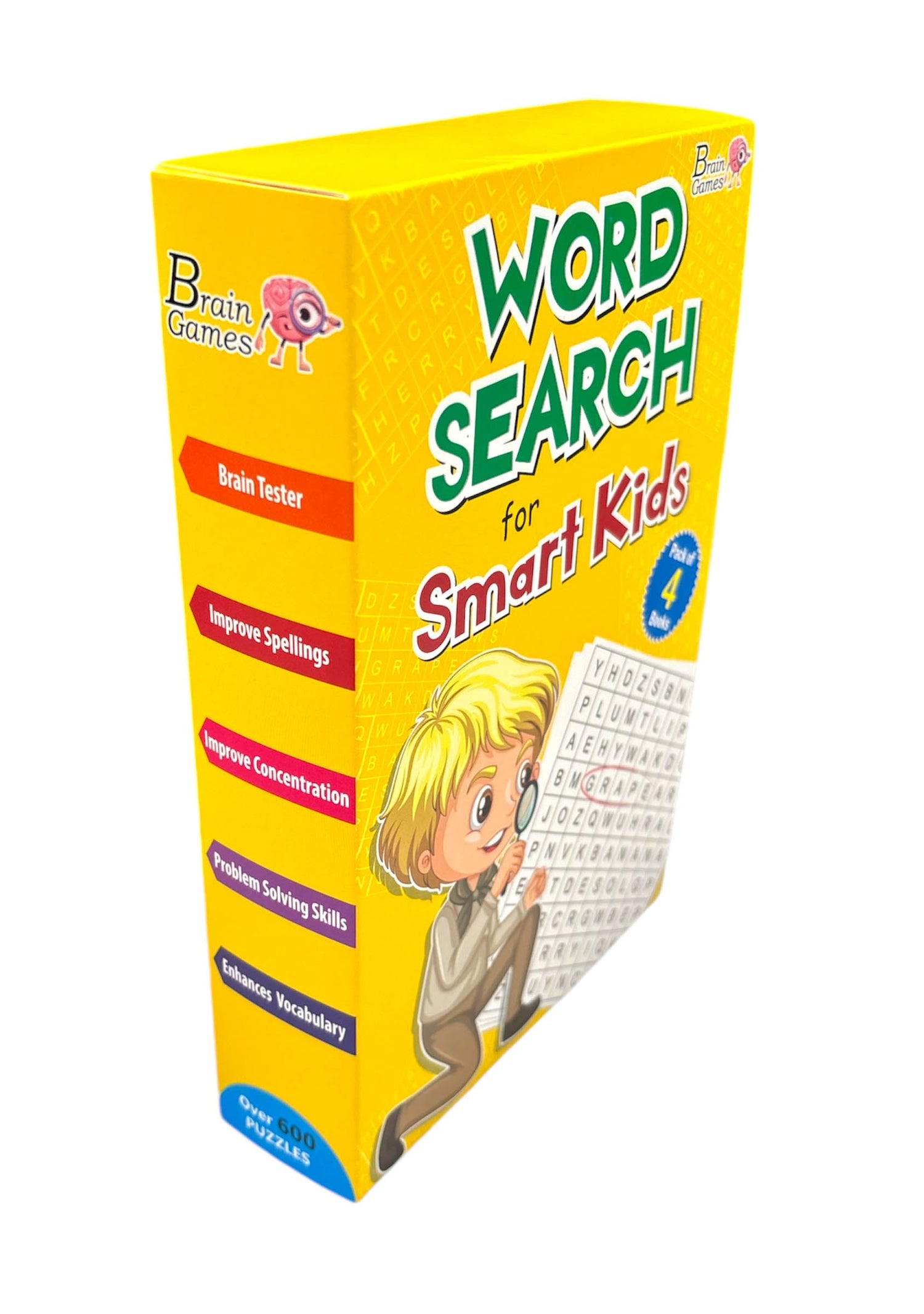 Word Smart Word Search For Smart Kids (Pack Of 4) – BookXcess