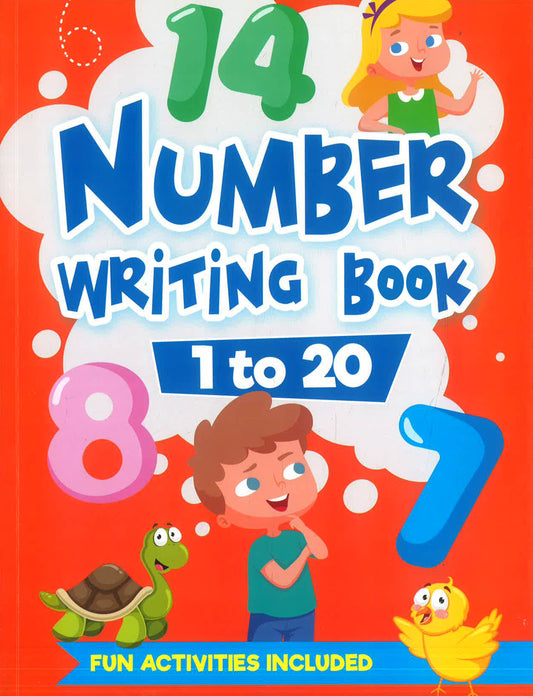 Number Writing Book 1 To 20