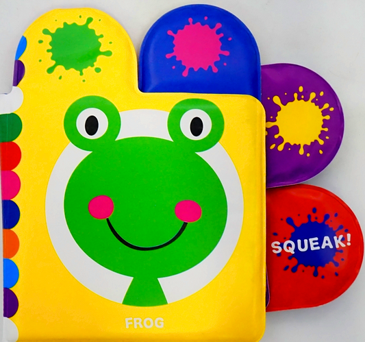 [Flash Sale  RM 5.5 from  1-6 May 2024] Squeaky Bath Books: Frog