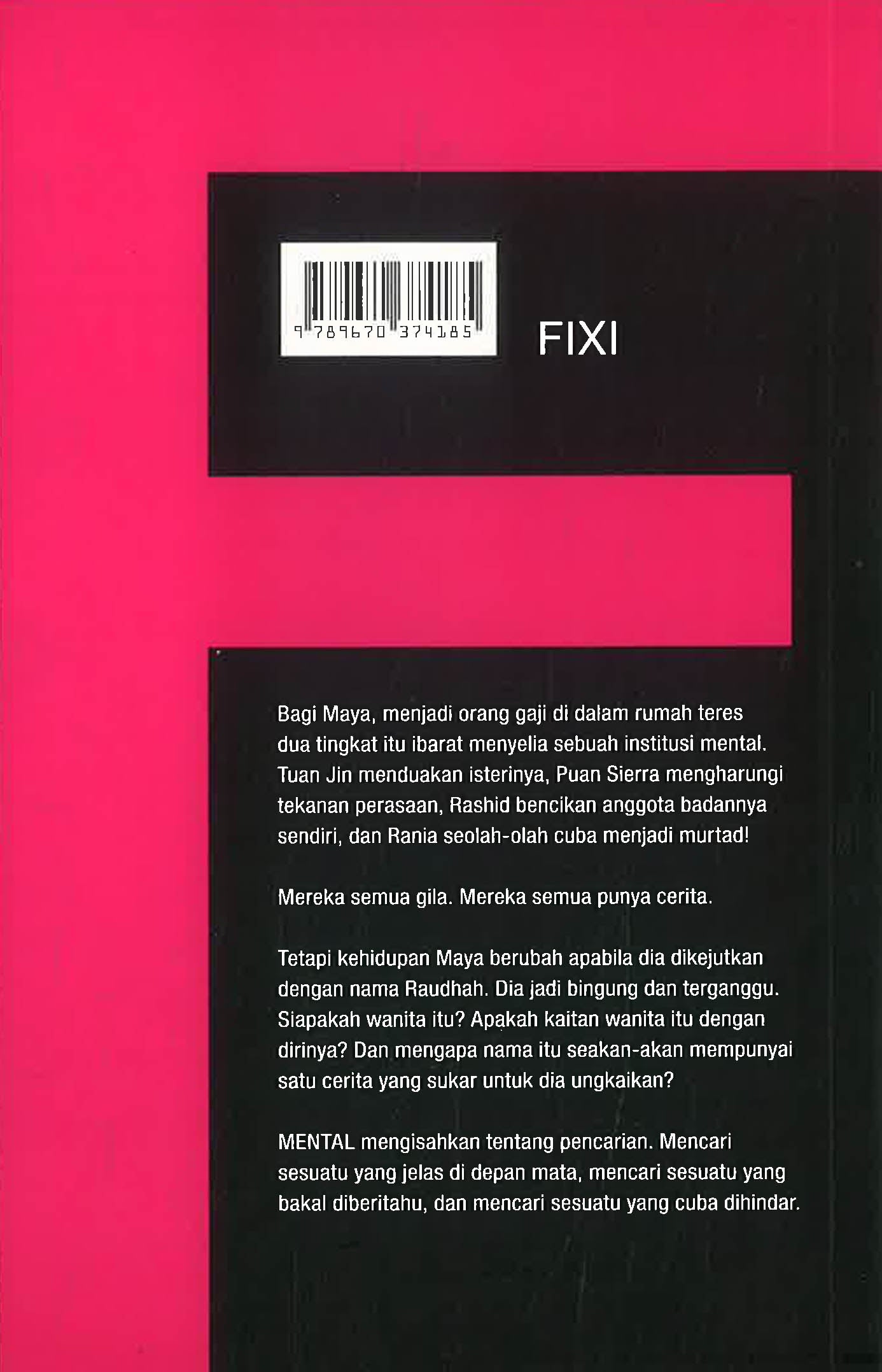Mental by SHAZ JOHAR – book cover