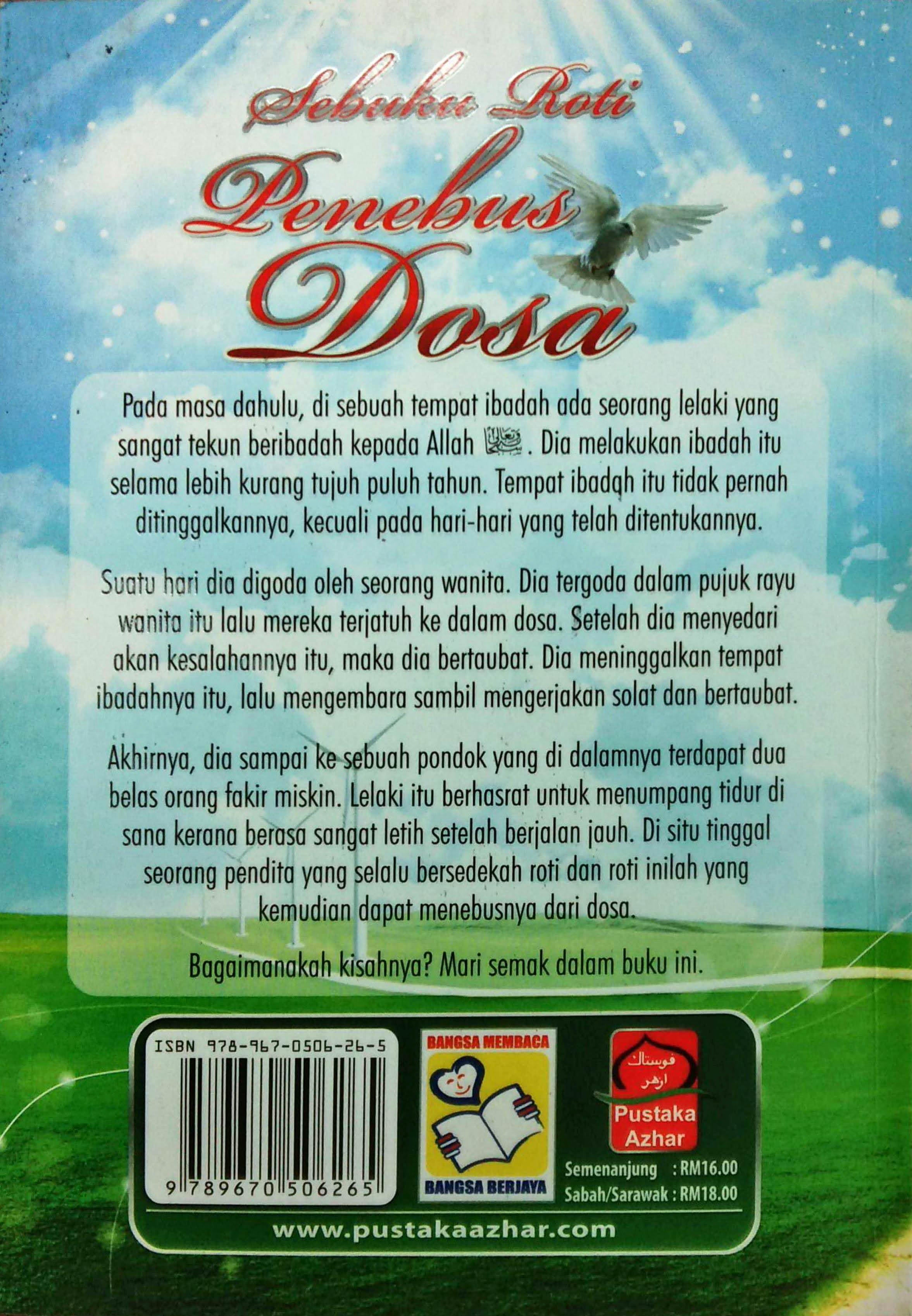 Sebuku Roti Penebus Dosa – BookXcess