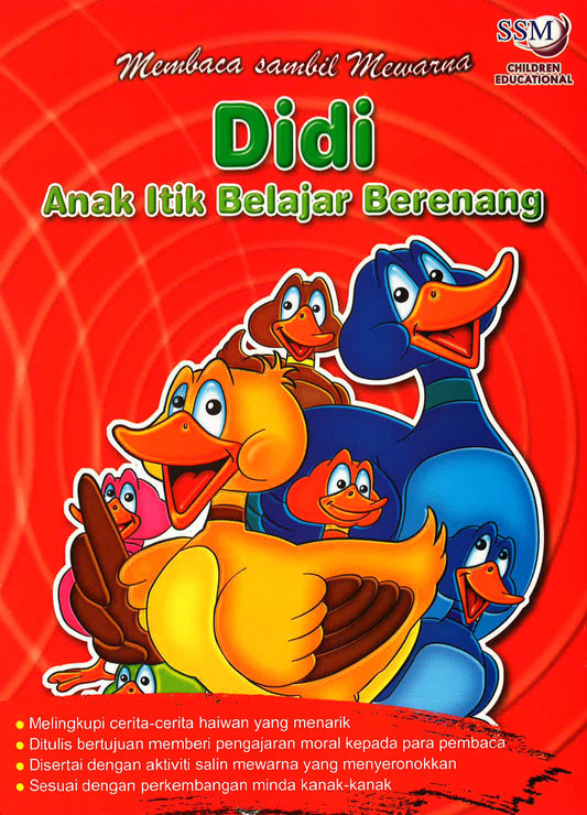 Didi Anak Itik Belajar Berenang