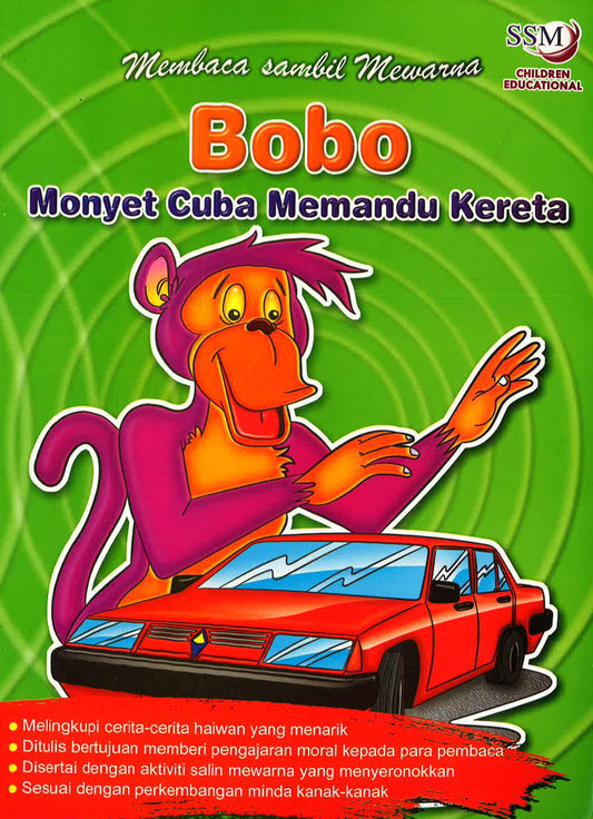 Bobo Monyet Cuba Memandu Kereta