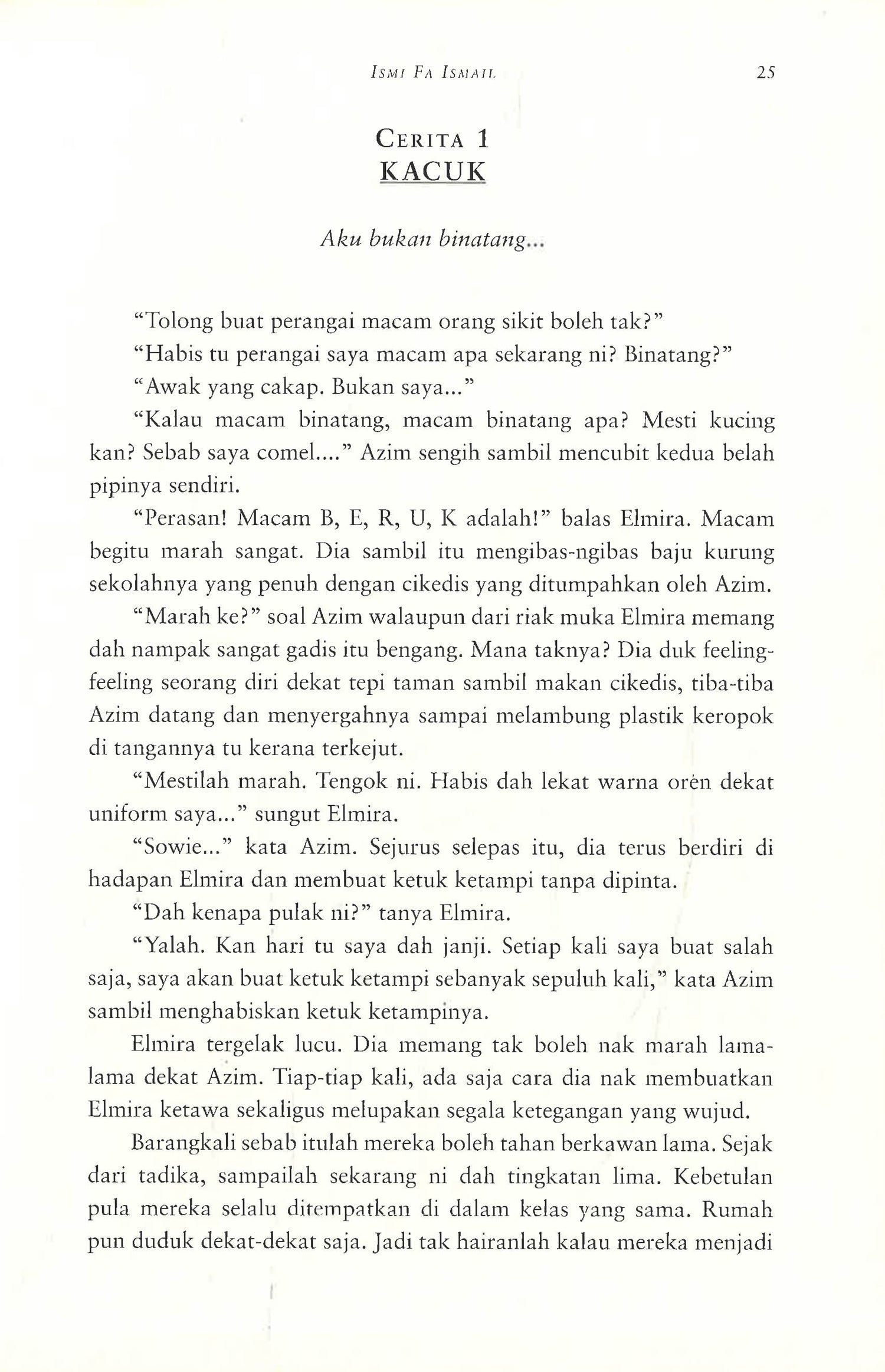 Jangan Baca Kombo Ni by Ismi Fa Ismail – book cover