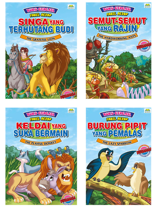 Buku Cerita Gergasi Fabel Aesop