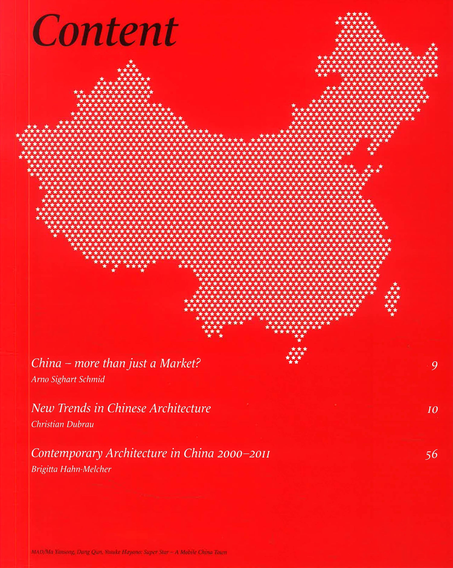 Contemporary Architecture In China by Christian Dubrau – book cover