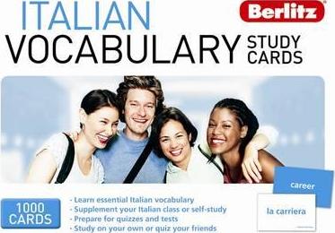 Berlitz Italian Vocabulary Study Cards
