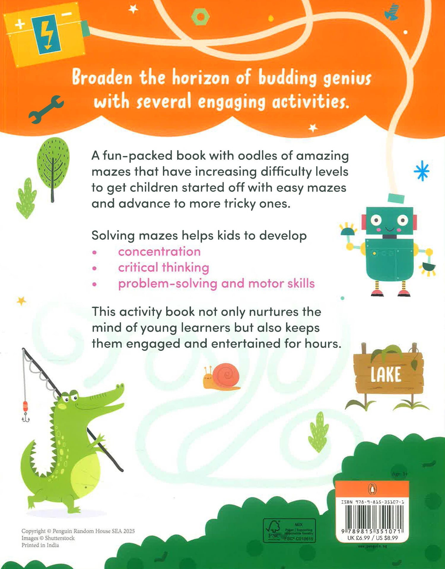 Fun With Activities: Mazes by Penguin – book cover