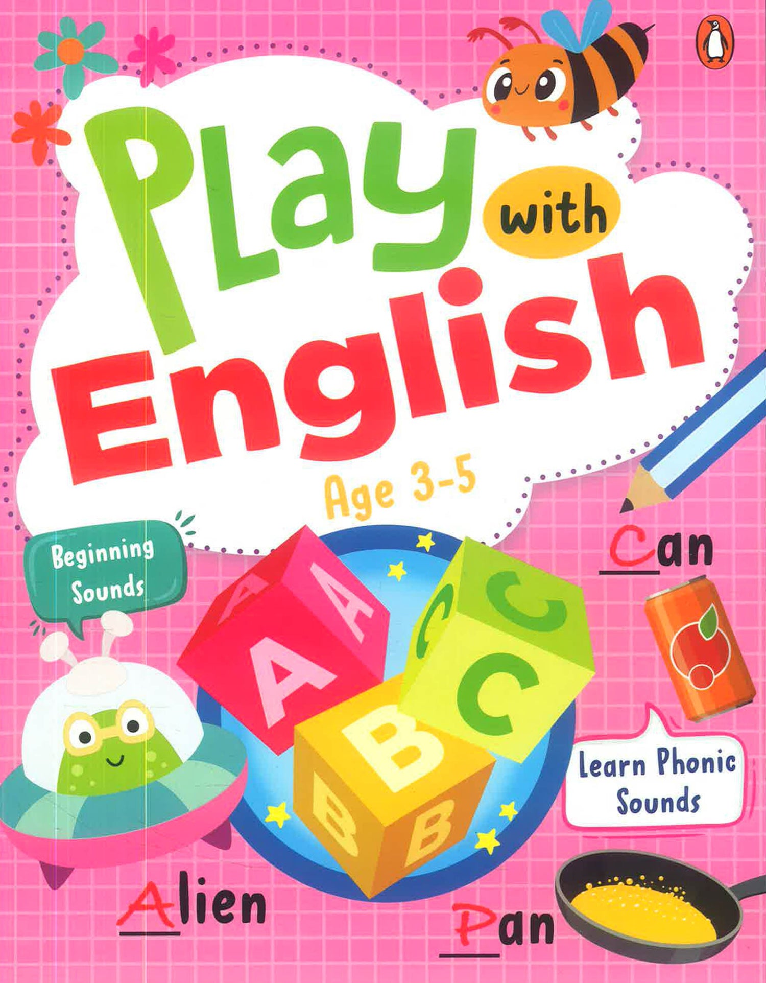 Play With English Age 3-5 by Penguin Books – book cover