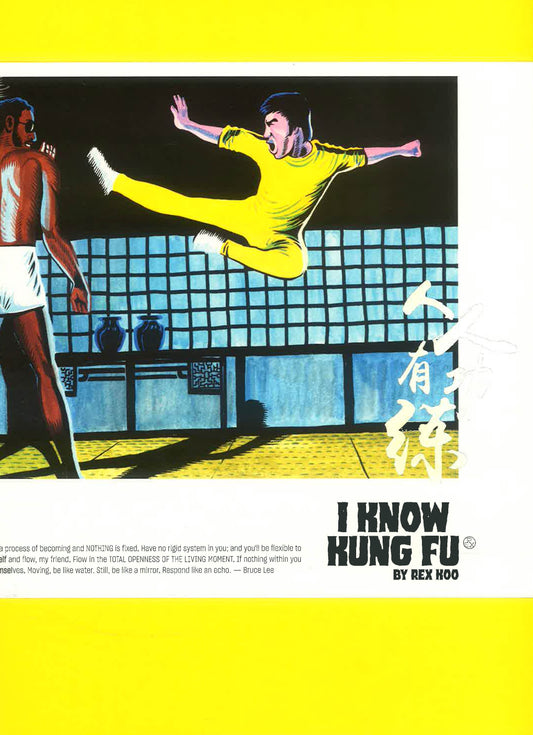 I KNOW KUNG FU: An Illustrated Tribute to Kung Fu Movies, Moves and Masters