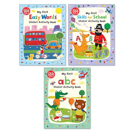 My First Skills Sticker Activity Pack X 3