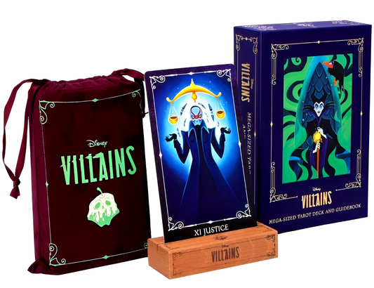 Mega-Sized Tarot: Disney Villains Tarot Deck And Guidebook