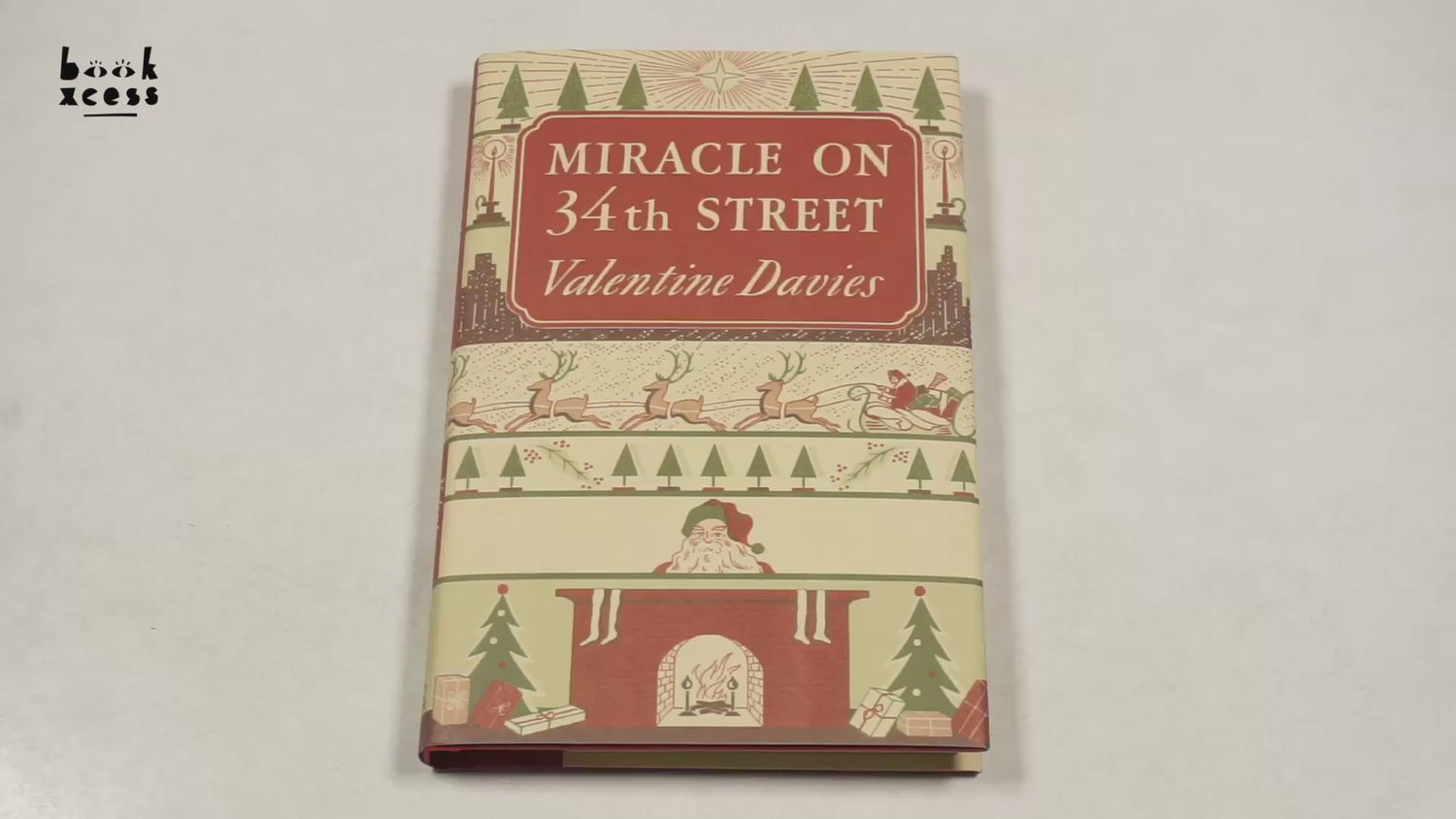Miracle on 34th Street by Valentine Davies – book cover