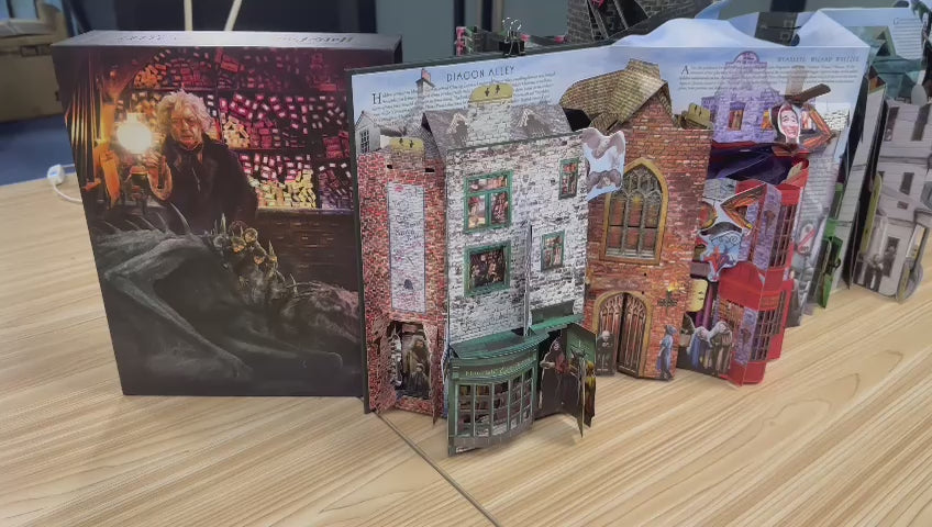 Review and Giveaway: Harry Potter: A Pop-Up Guide to Diagon Alley