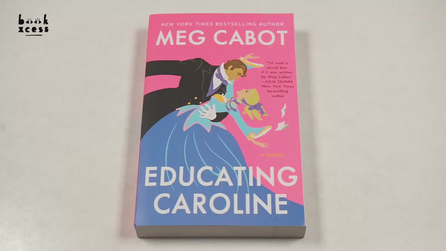 Educating Caroline by Meg Cabot – book cover
