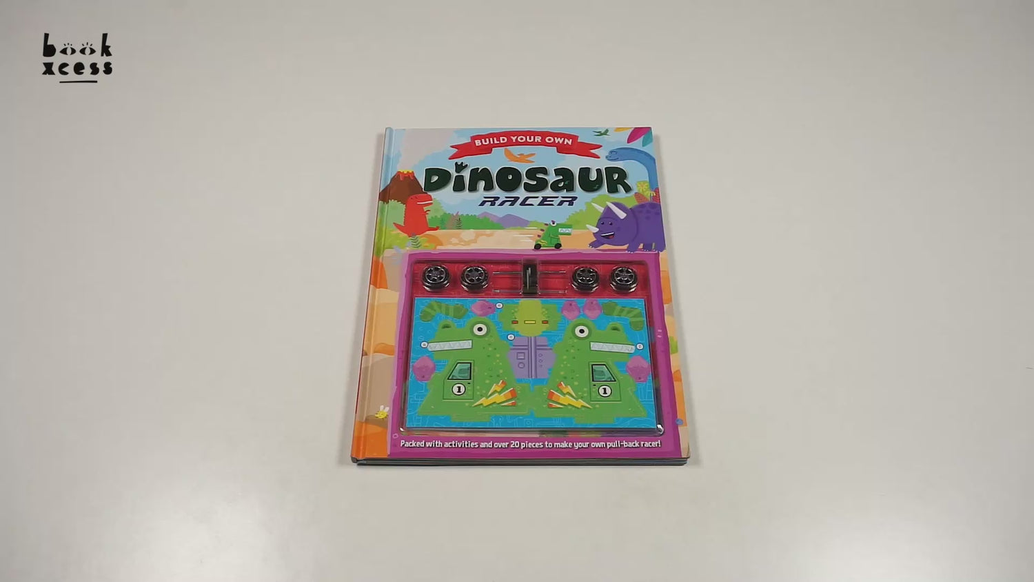 Build Your Own Dinosaur Racer BookXcess