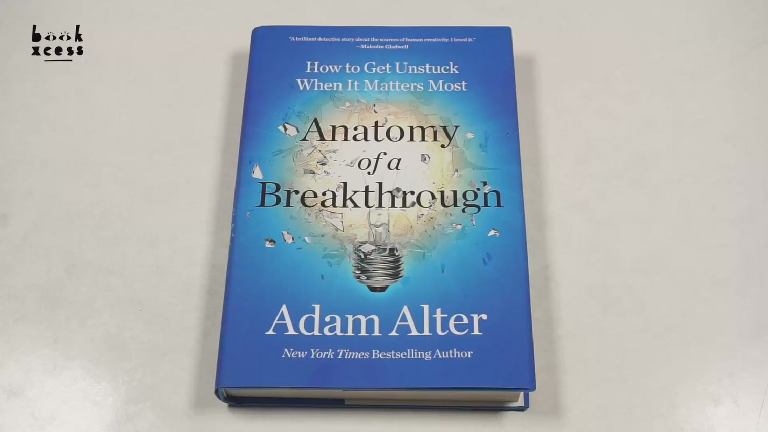 Anatomy Of A Breakthrough: How To Get Unstuck When It Matters Most by Adam Alter – book cover