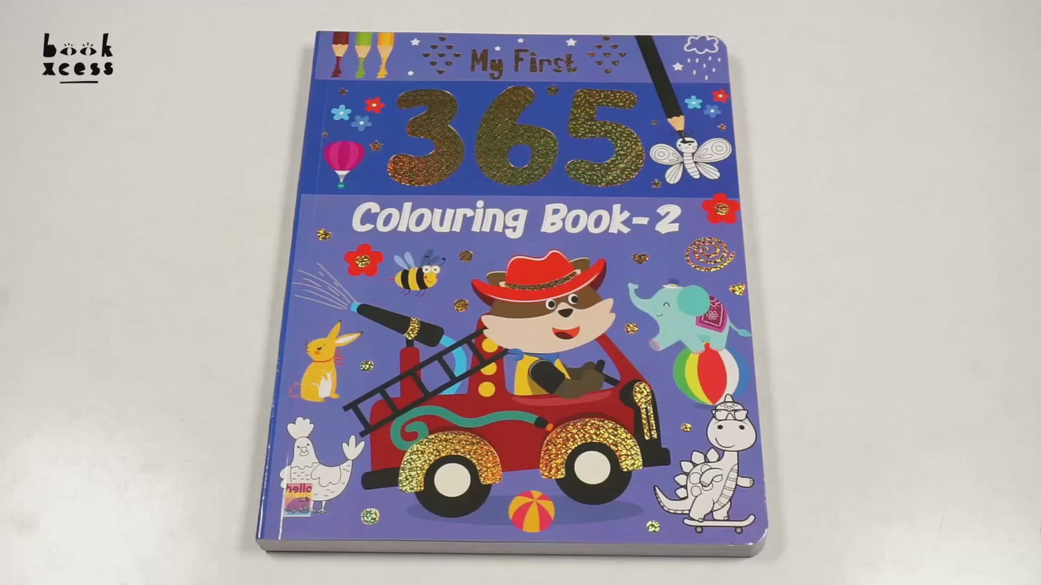 My First 365 Colouring Book - 2 by Hello Friend Books – book cover