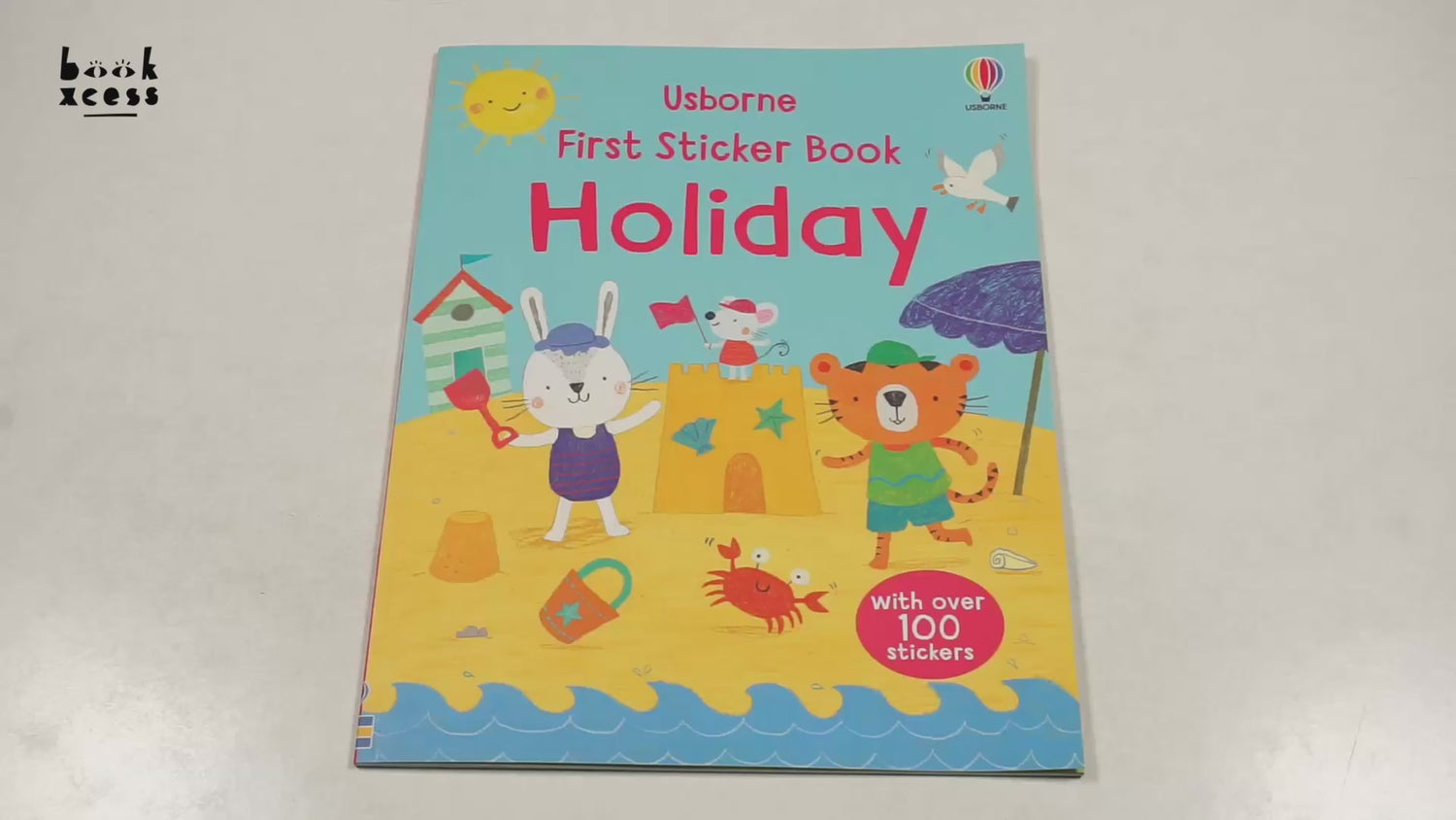 Usborne First Sticker Book: Holiday by Alice Beecham – book cover