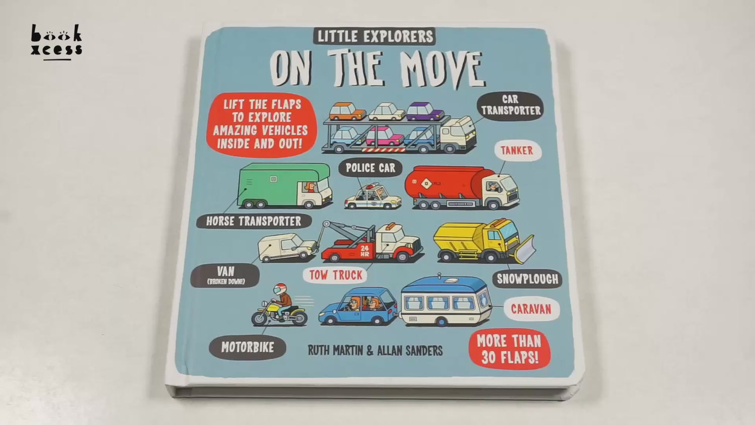 Little Explorers: On The Move by Ruth Martin & Allan Sanders – book cover