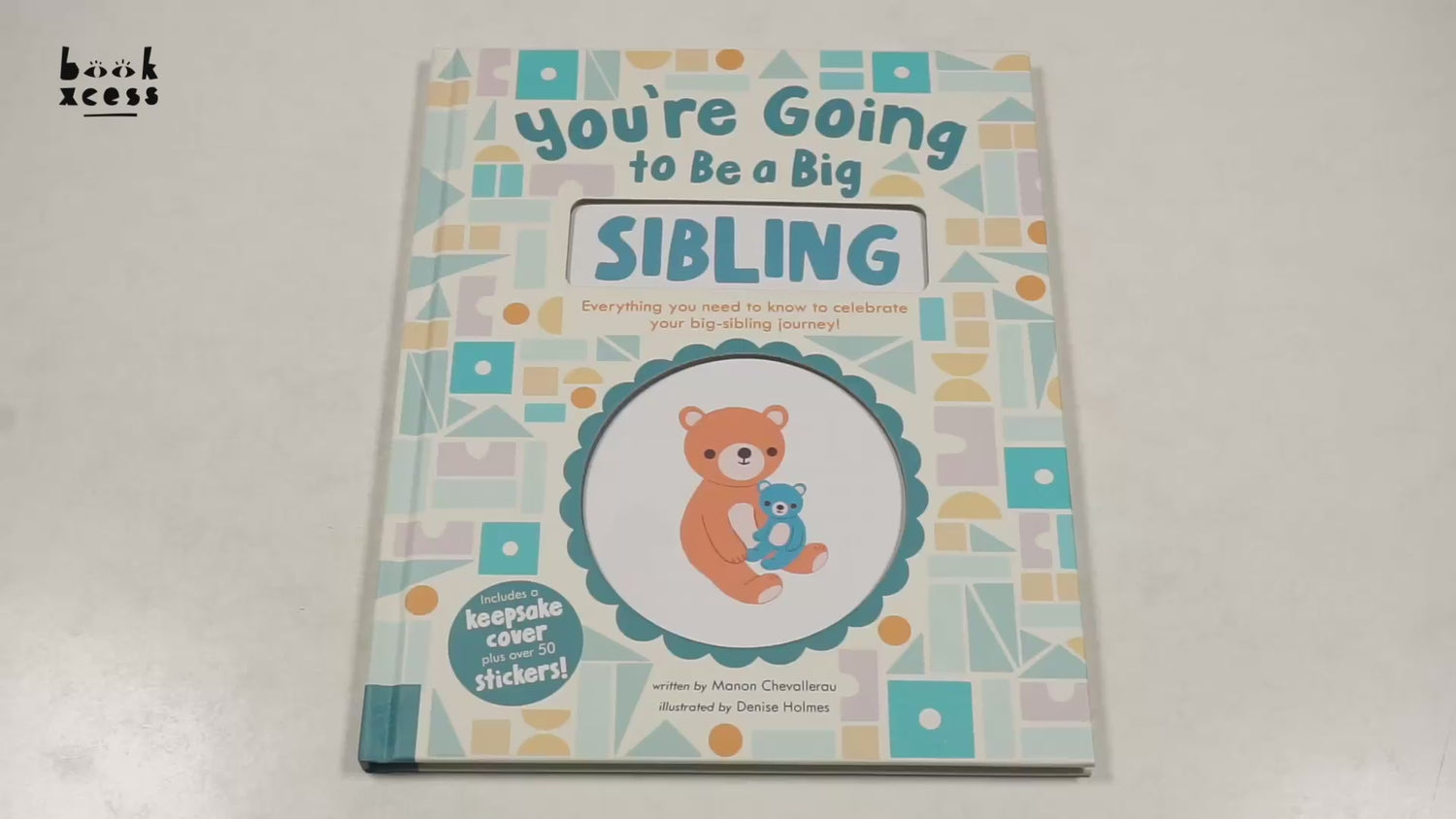You're Going To Be A Big Sibling: Everything You Need To Know To Celebrate Your Big-Sibling Journey by Manon Chevallerau – book cover
