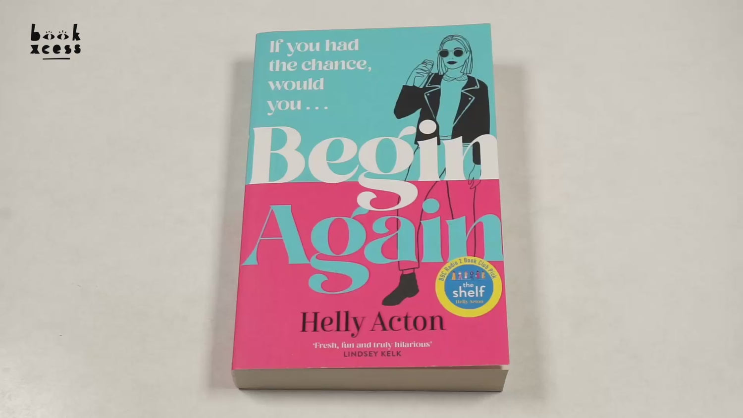 Begin Again by Helly Acton – book cover