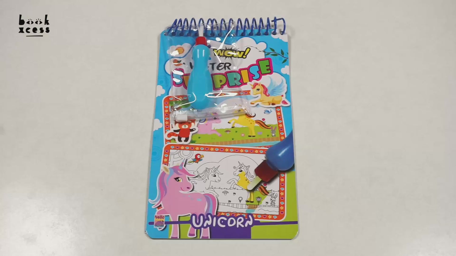 Wow Water Surprise: Unicorns by Hello Friend Books – book cover
