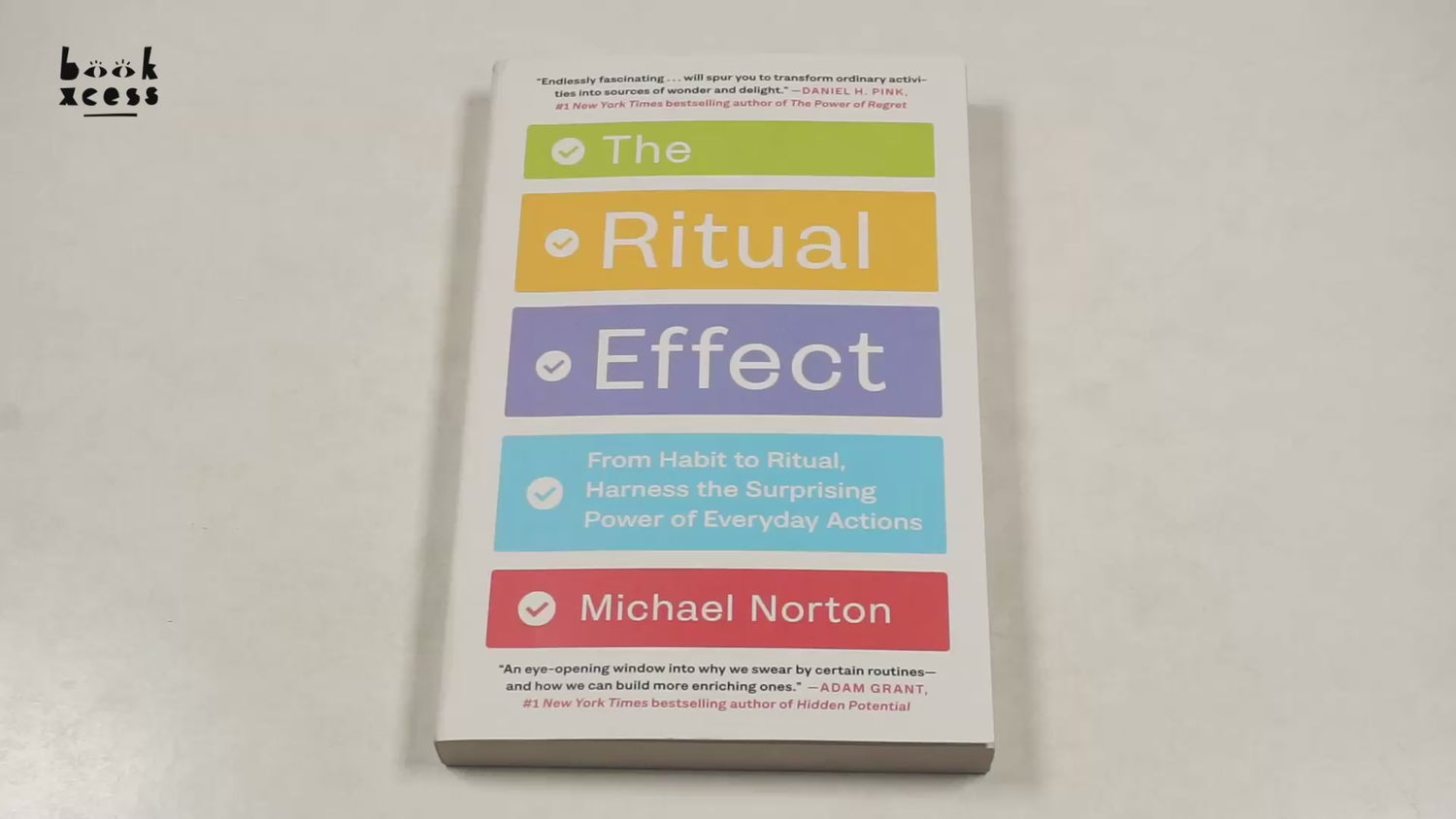 The Ritual Effect: From Habit To Ritual, Harness The Surprising Power Of Everyday Actions by Dr Michael Norton – book cover
