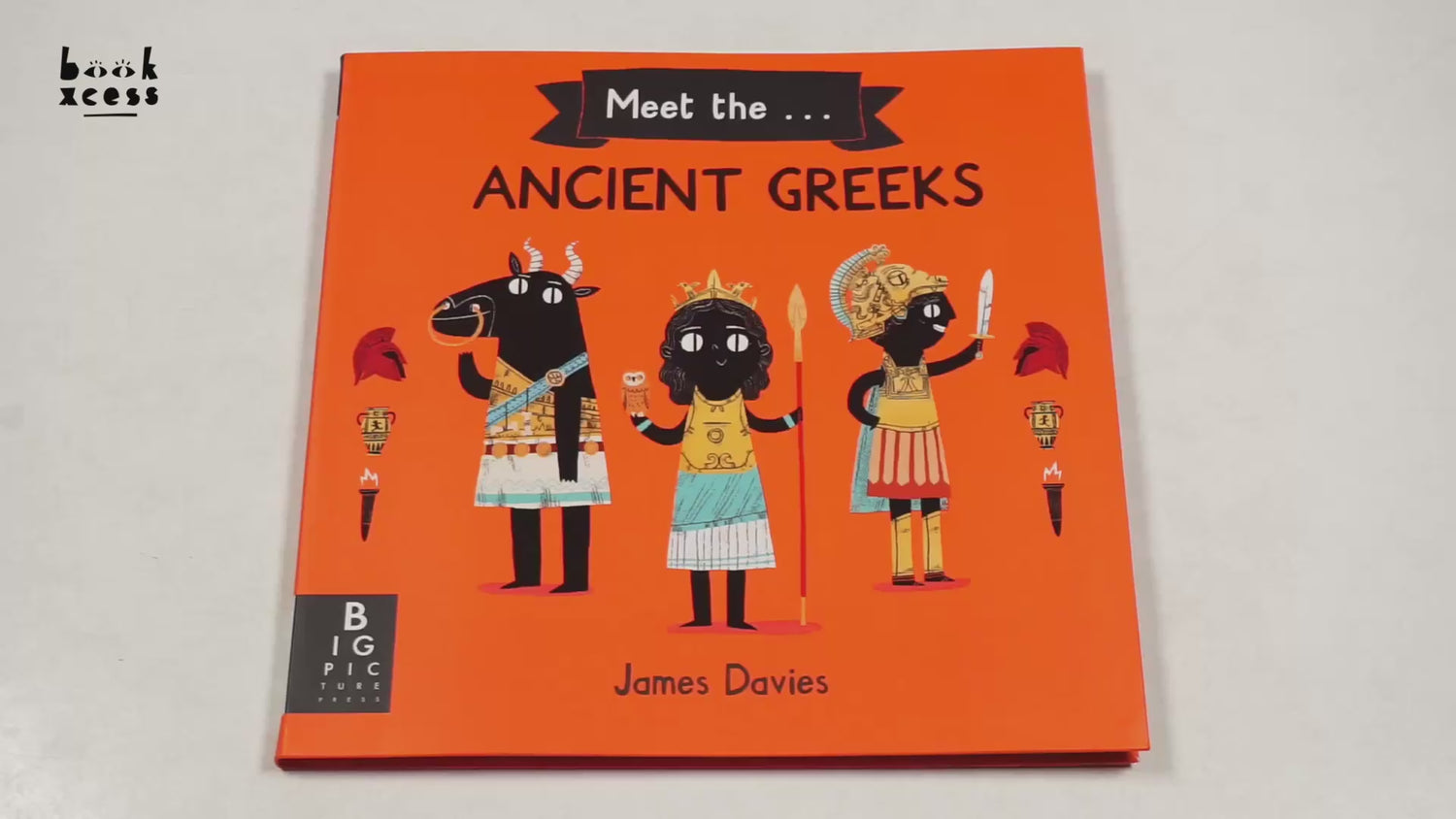 Meet The Ancient Greeks by James Davies – book cover