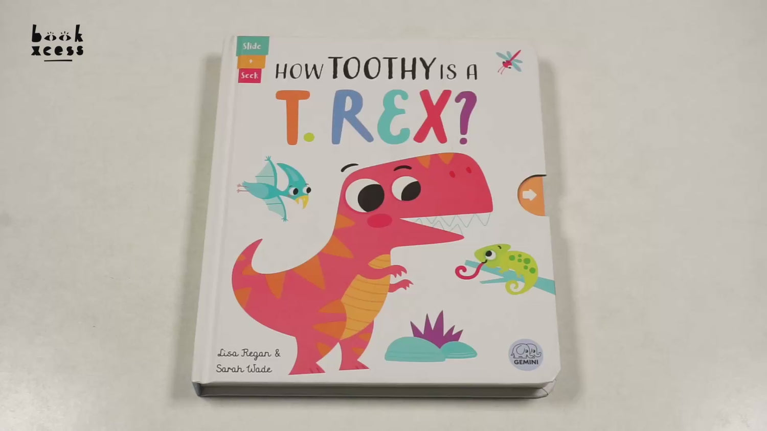 How Toothy Is A T. Rex? (Slide And Seek) by Lisa Regan – book cover