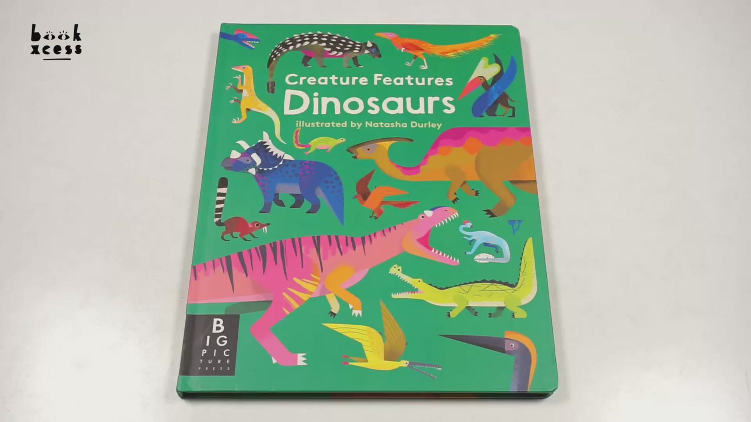 Creature Features: Dinosaurs by Big Picture Press – book cover
