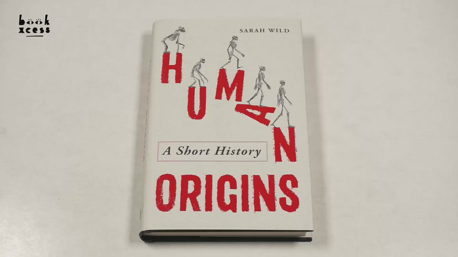 Human Origins: A Short History by Sarah Wild – book cover