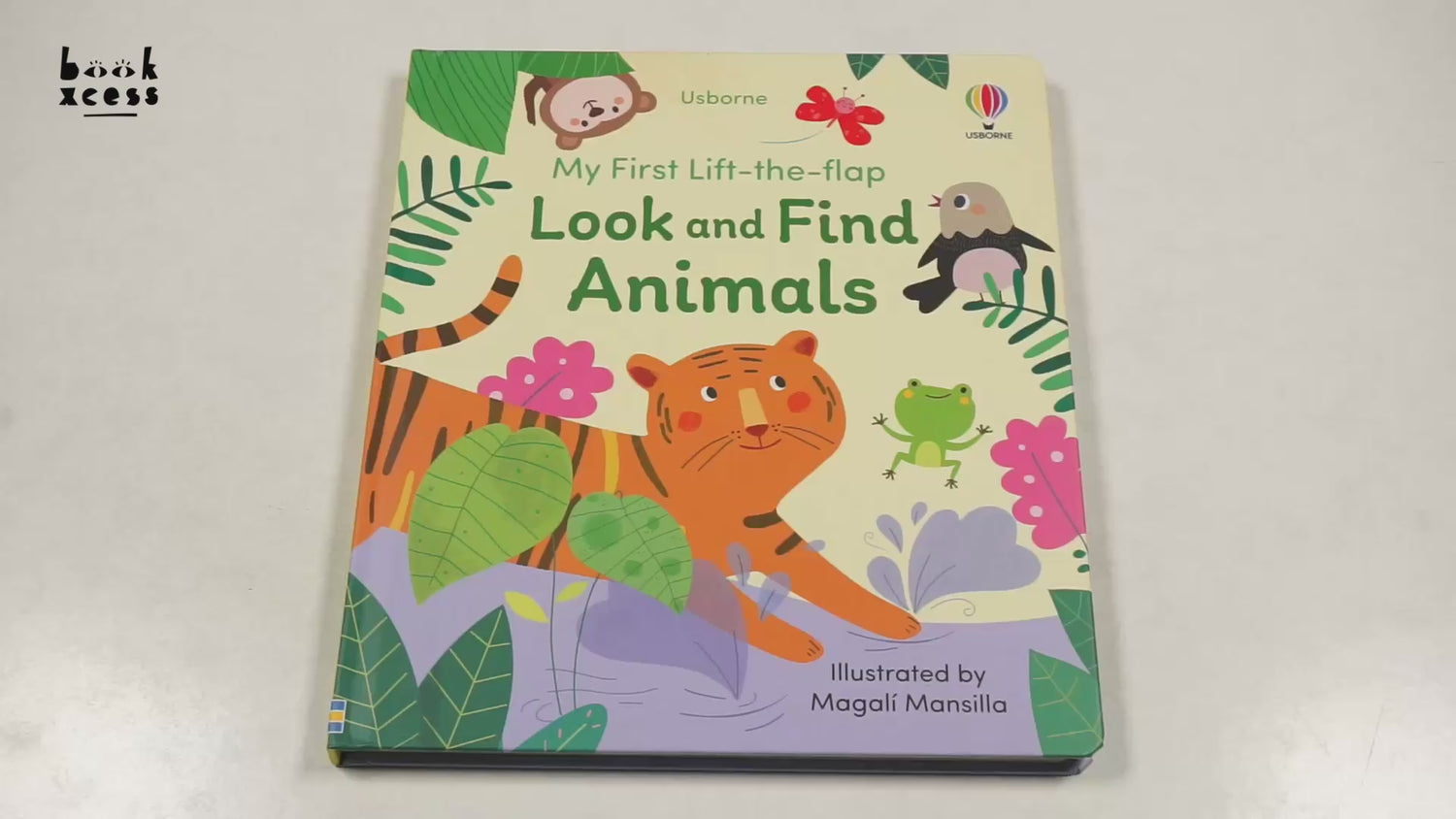 Usborne My First Lift-The-Flap: Look And Find Animals by Felicity Brooks – book cover