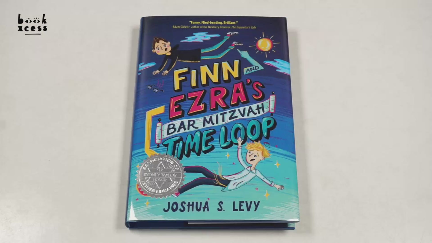 Finn And Ezra's Bar Mitzvah Time Loop by Joshua S. Levy – book cover