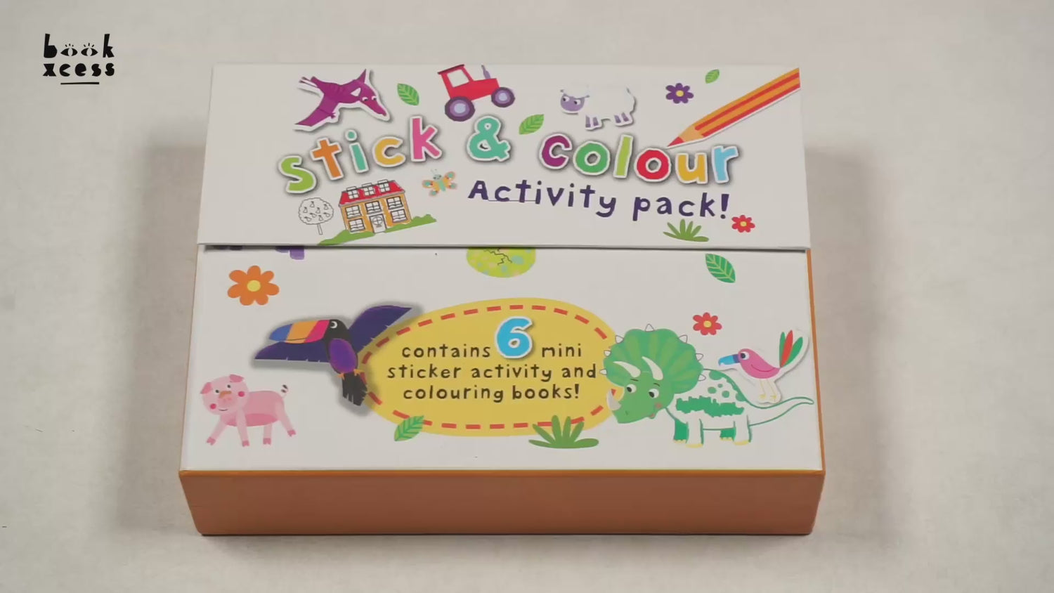 Mini Magnetic Stick & Colour Activity Pack by North Parade Publishing – book cover