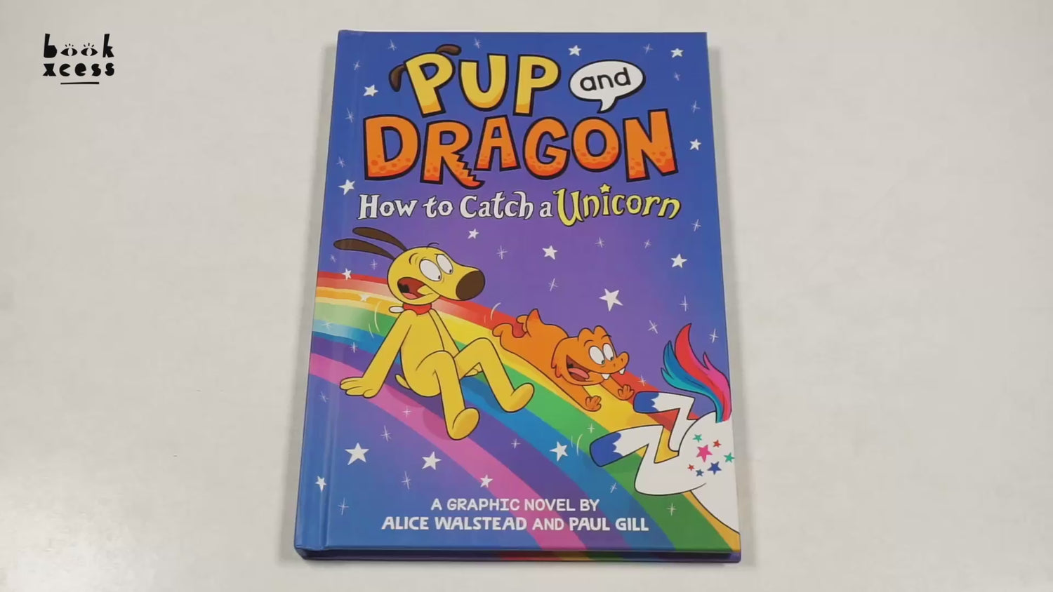 How To Catch Graphic Novels: Pup And Dragon - How To Catch A Unicorn by Alice Walstead – book cover