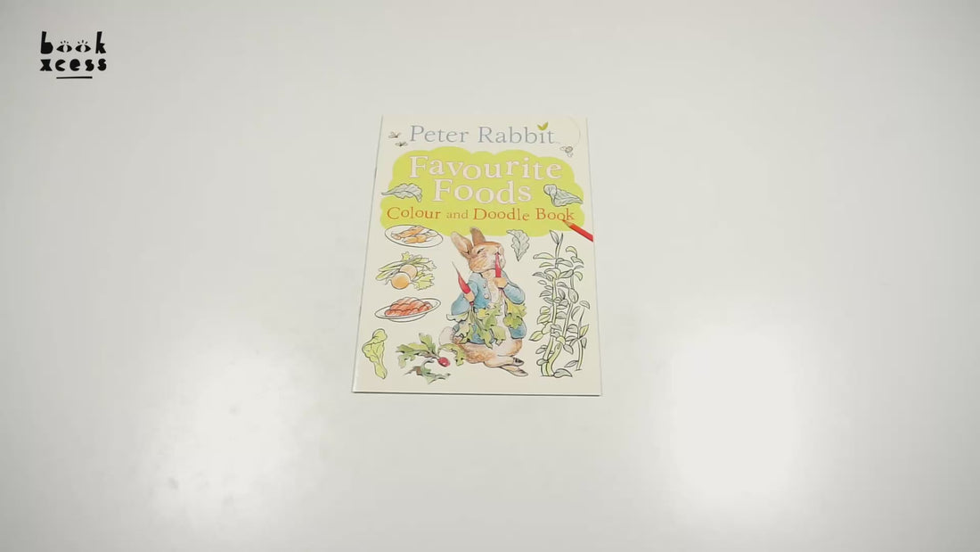 Peter Rabbit - Favourite Foods Colour And Doodle Book – BookXcess