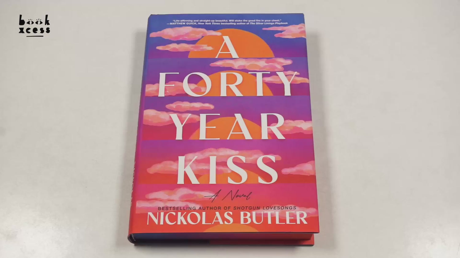 A Forty Year Kiss by Nickolas Butler – book cover