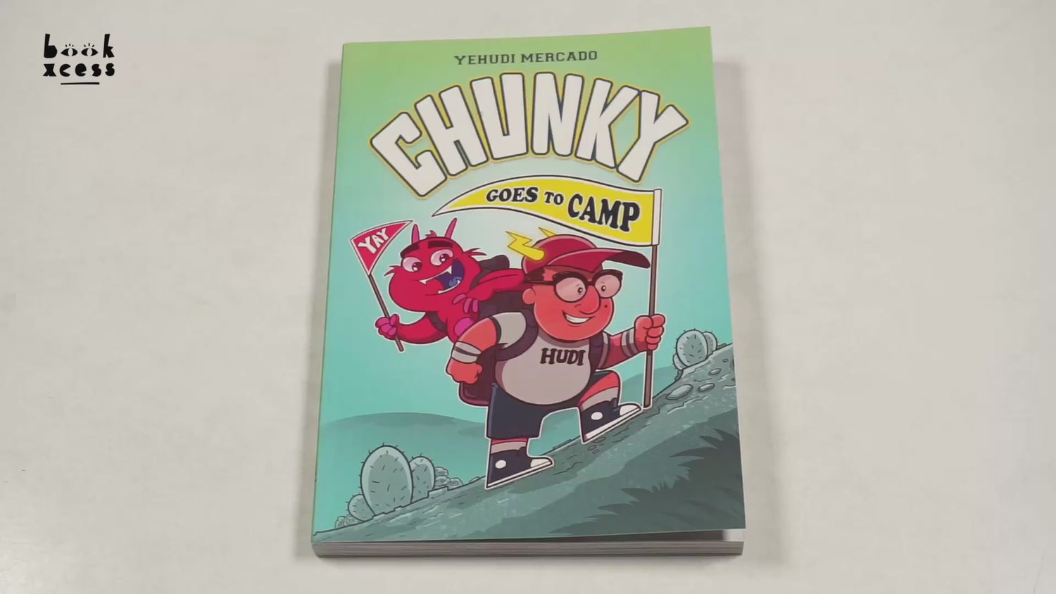 Chunky Goes To Camp: A Graphic Novel by Yehudi Mercado – book cover