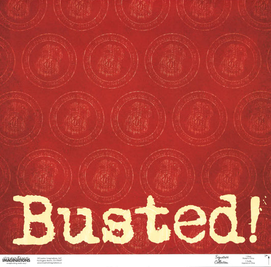 Scrapbook Paper: Signature Collection- Busted