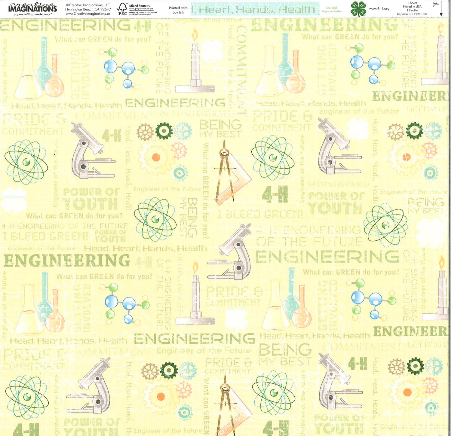 Scrapbook Paper: Technology & Engineering – BookXcess