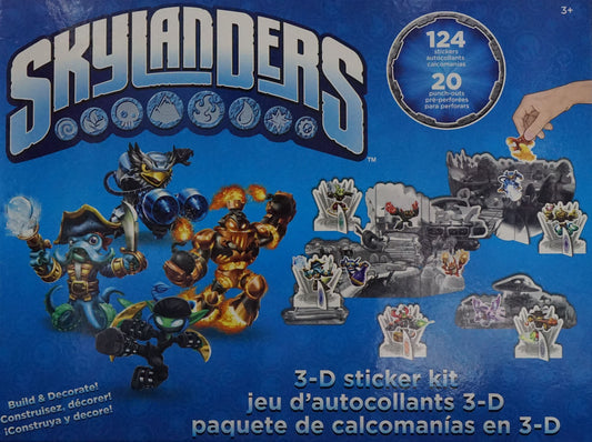 Skylanders Sticker Kit Treasure Box