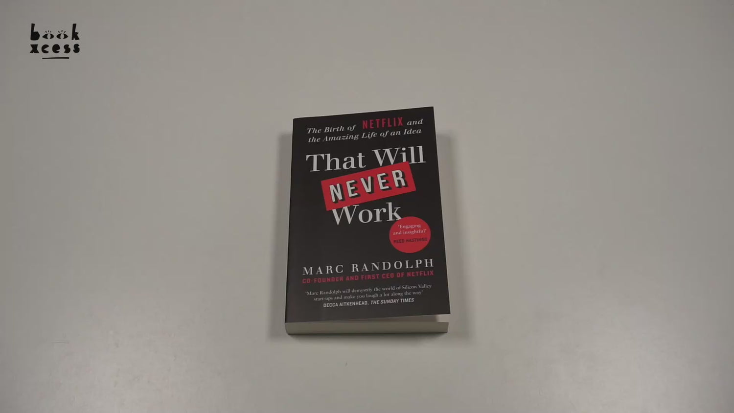  That Will Never Work: The Birth of Netflix and the Amazing Life  of an Idea - Randolph, Marc - Livres