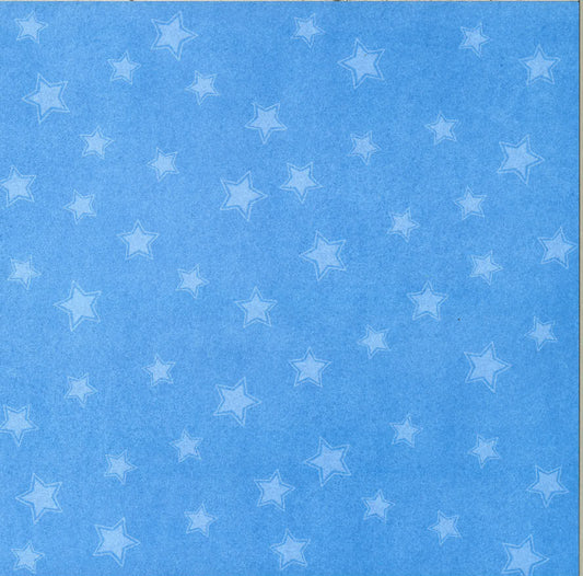 Scrapbook Paper: Blue Stars