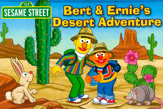 Bert And Ernie's Desert Adventure (Pop-Up Book)