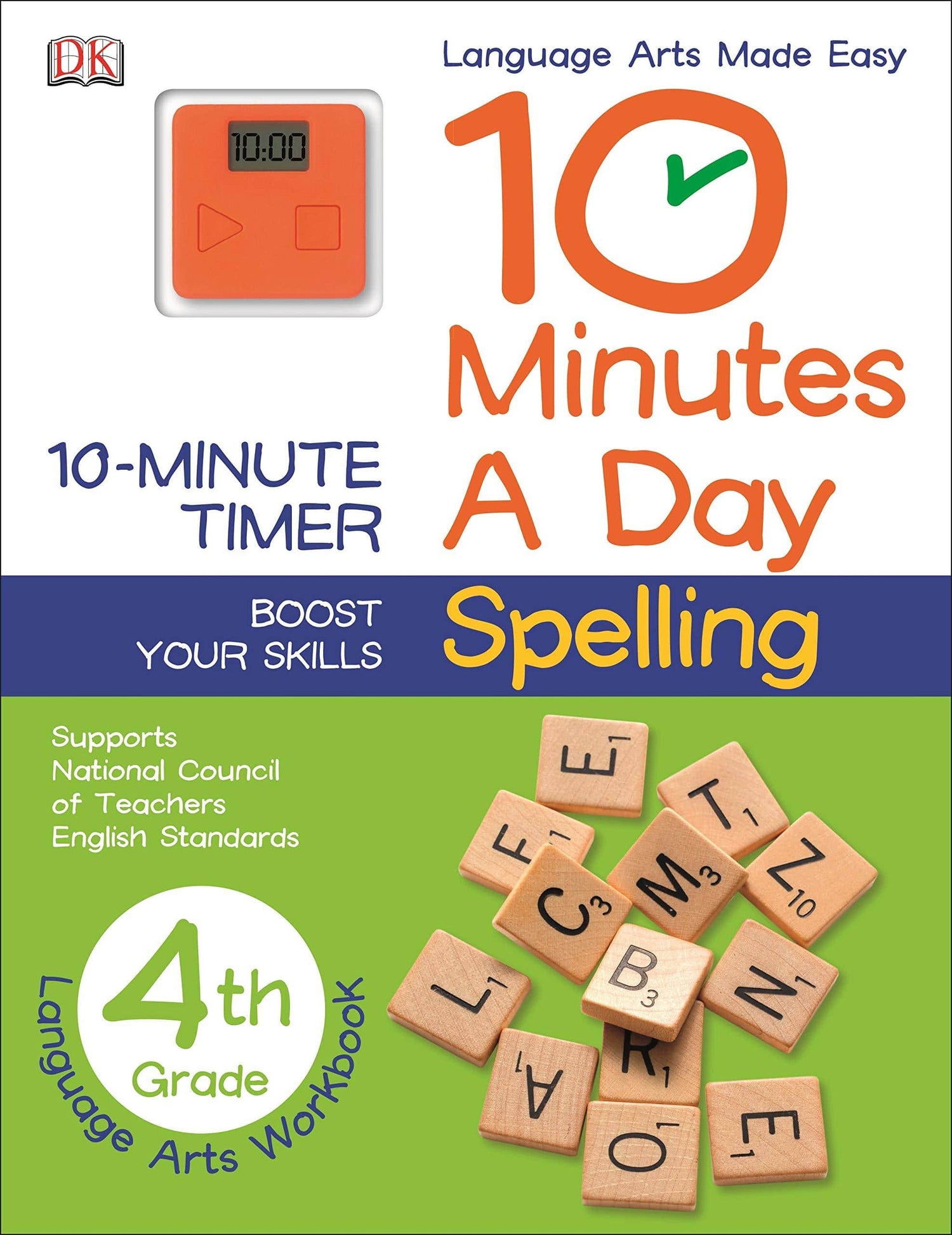 10 MINUTES A DAY SPELLING, 4TH GRADE