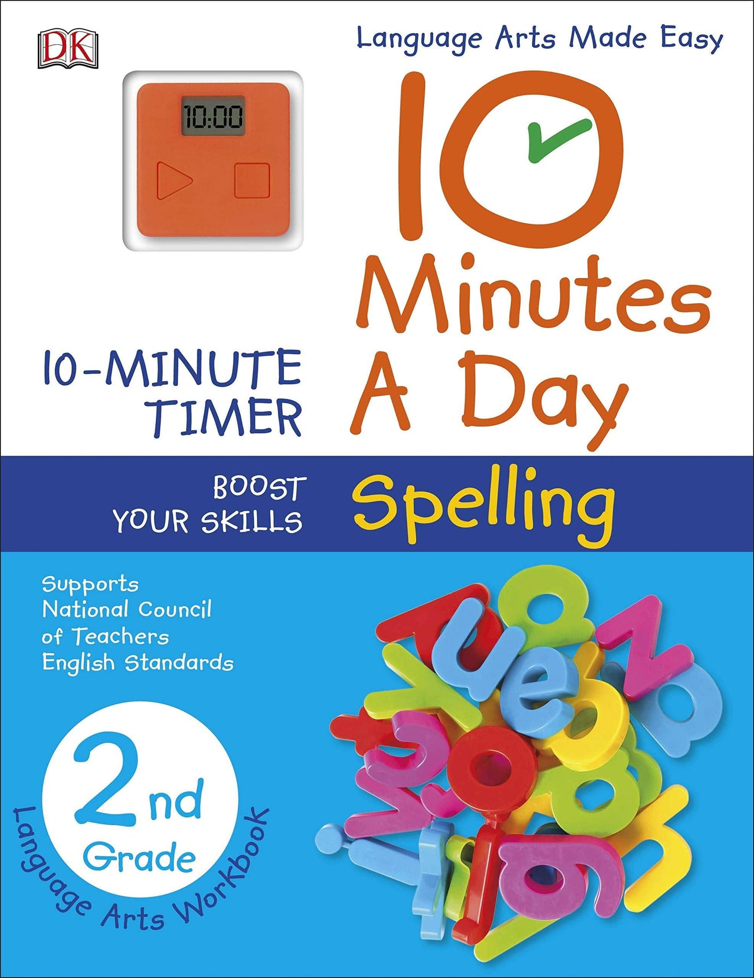 10 MINUTES A DAY: SPELLING, SECOND GRADE